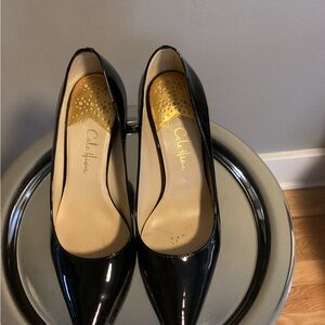 Cole Haan Nike Air Black Patent Leather Heels